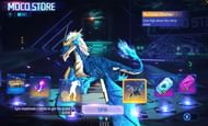 Spend diamonds to make spins and get rewards from the Moco Store (Image via Garena)